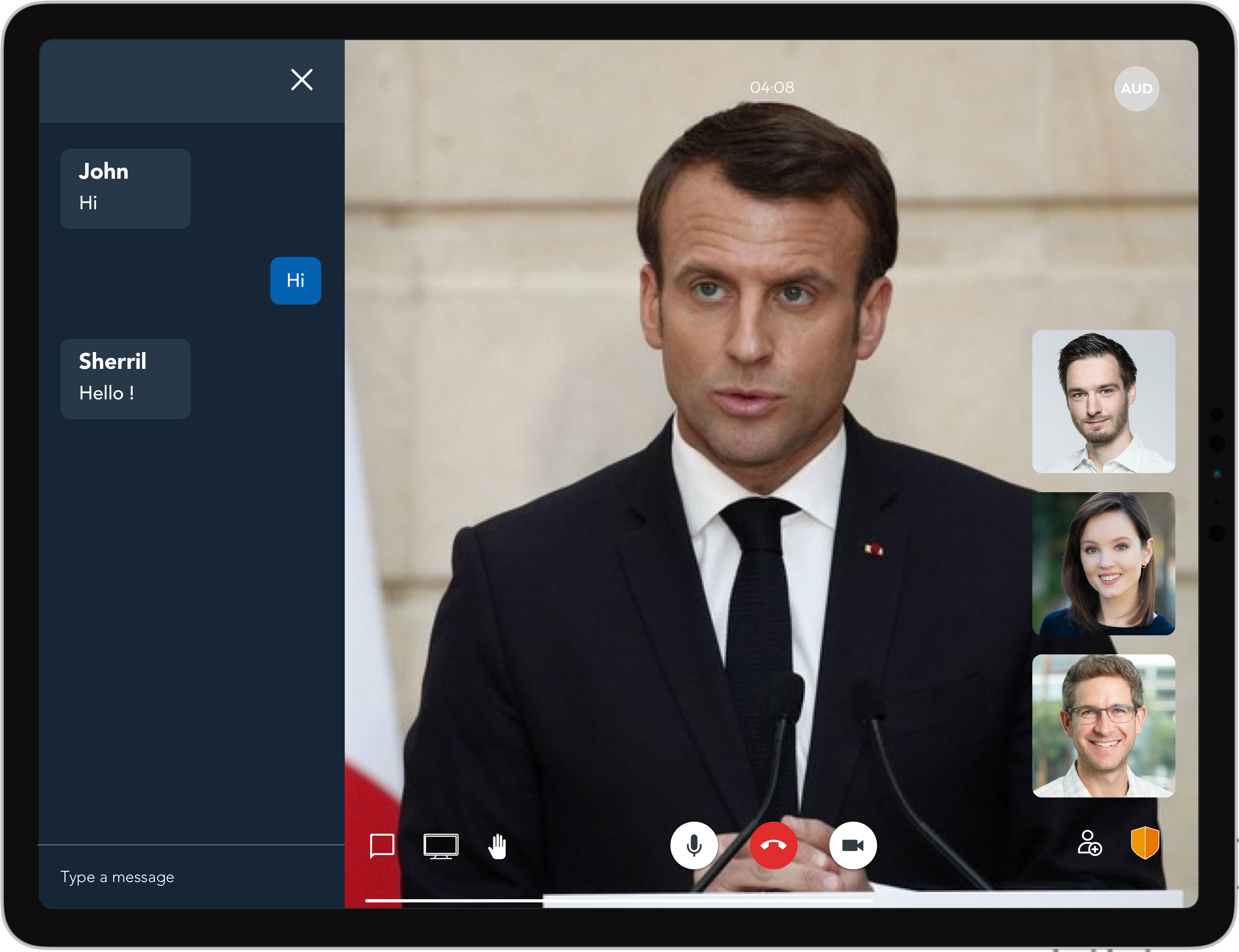 Live video calling for Enterprise business